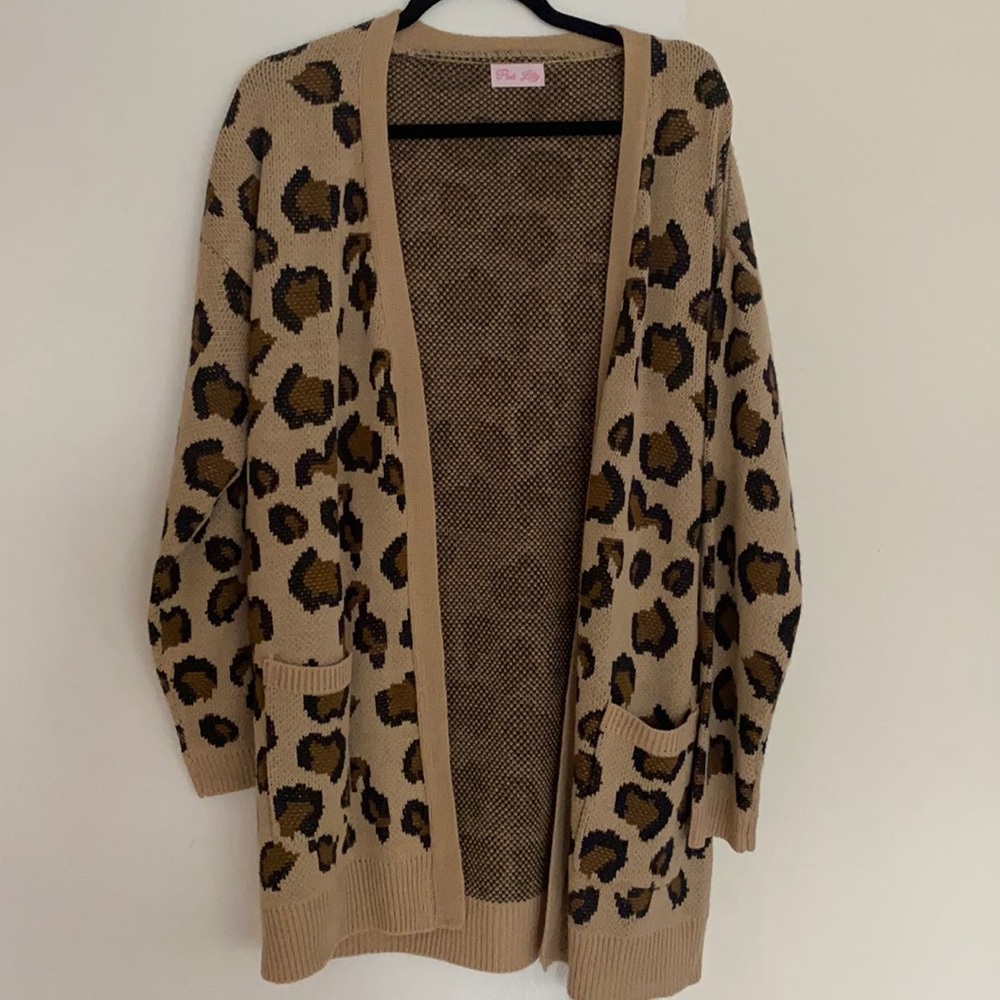 Cheetah cardigan